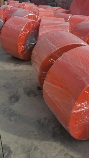 PE Marine Warning Signs Buoy/ Navigation Inflatable Solid Mooring Foam Buoy/Offshore Subsea Floating Buoy